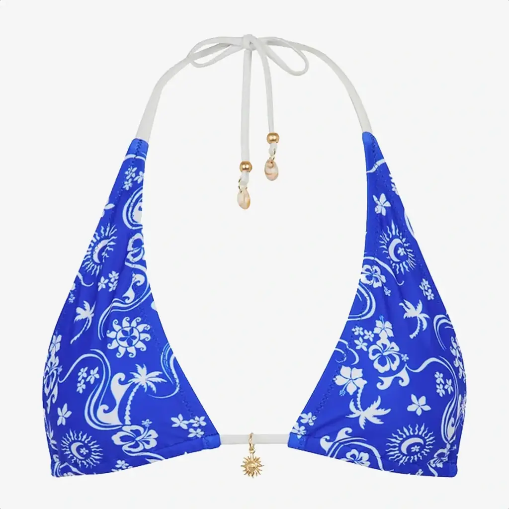Kulani Kinis Kulani Kinis Classic Tie Halter Bikini Top Surfside