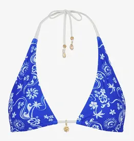 Kulani Kinis Classic Tie Halter Bikini Top Surfside