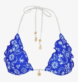 Kulani Kinis Lettuce Edge Bralette Bikini Top Surfside