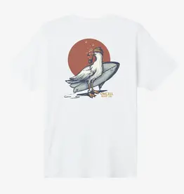 O'Neill Steven Seagull Standard Fit Tee White FINAL SALE
