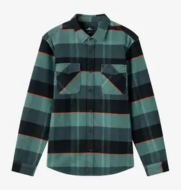 O'Neill O’Neill Richmond Flannel Standard Fit Long Sleeve Shirt Black