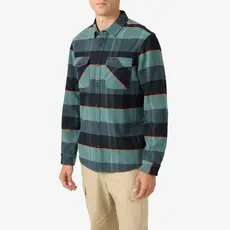 O'Neill O’Neill Richmond Flannel Standard Fit Long Sleeve Shirt Black