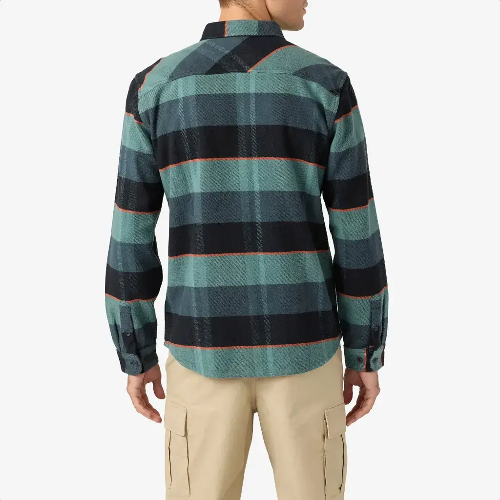 O'Neill O’Neill Richmond Flannel Standard Fit Long Sleeve Shirt Black