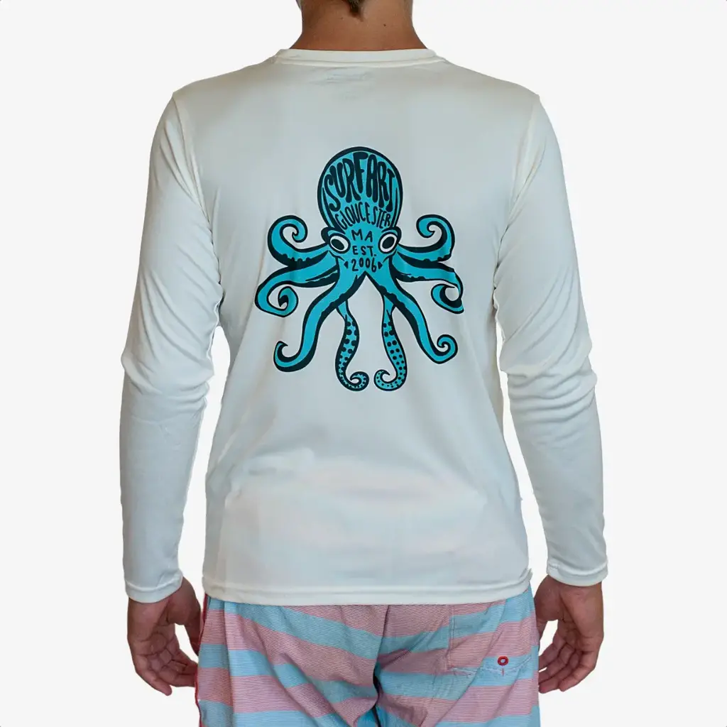 Surfari Surfari Octopus Youth UPF 50+ L/S Solar Top Sandbar