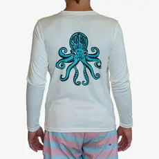 Surfari Surfari Octopus Youth UPF 50+ L/S Solar Top Sandbar
