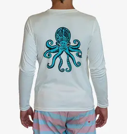 Surfari Octopus Youth UPF 50+ L/S Solar Top Sandbar