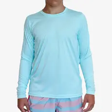 Surfari Surfari Octopus Youth UPF 50+ L/S Solar Top Seagrass