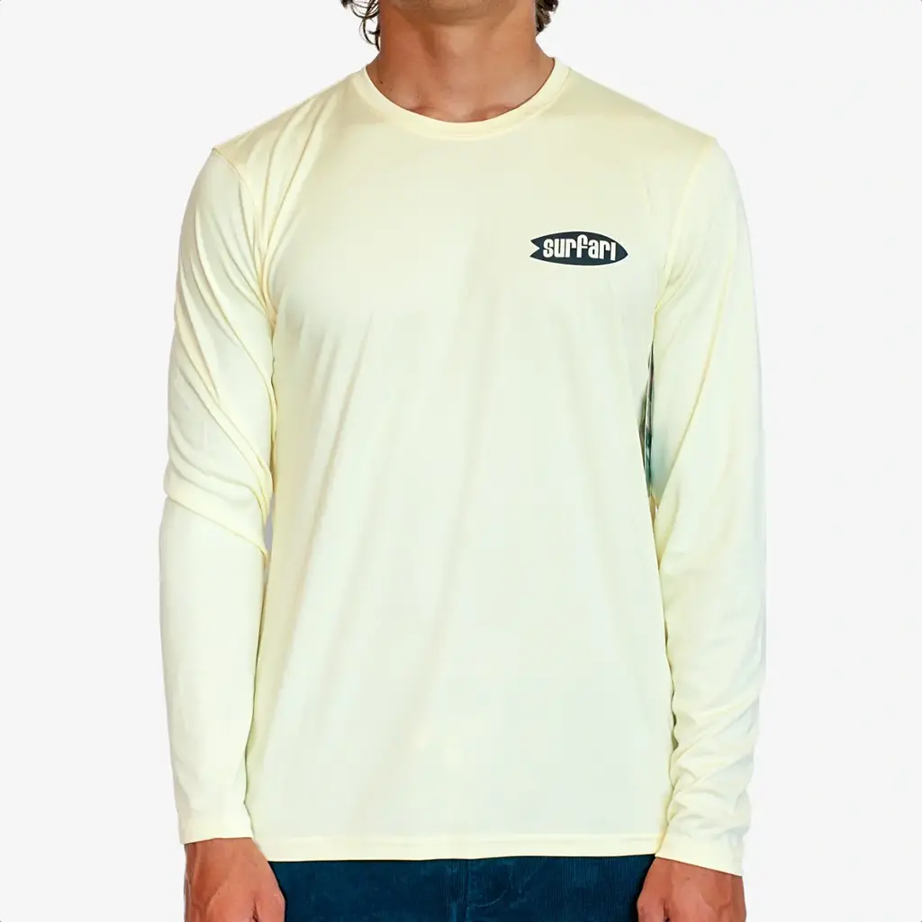 Surfari Surfari Cape Ann UPF 50+ L/S Solar Top Yellow