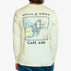 Surfari Surfari Cape Ann UPF 50+ L/S Solar Top Yellow