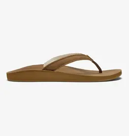OluKai Southshore Women's Leather Beach Sandal Toffee