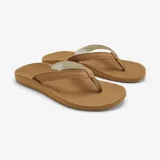 OluKai OluKai Southshore Women's Leather Beach Sandal Toffee
