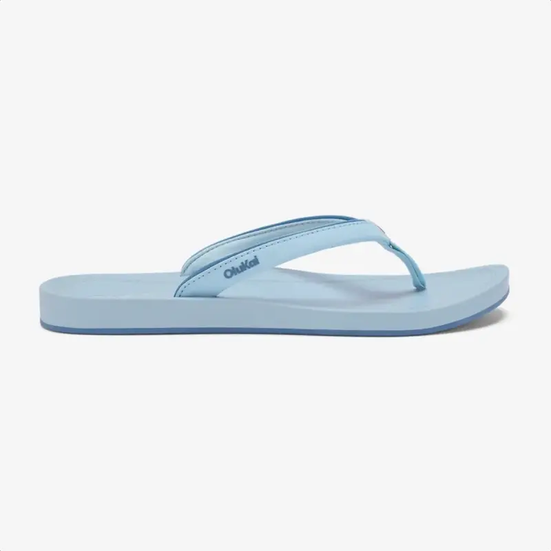 OluKai ‘Uiki Women's Beach Sandals Bright Sky