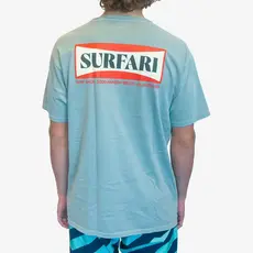 Surfari Surfari Board Logo Tee Sage