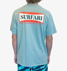 Surfari Board Logo Tee Sage