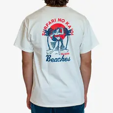 Surfari Surfari Aloha Beaches Hula Tee Natural