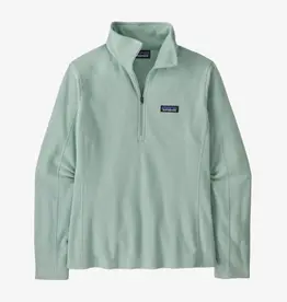 Patagonia Women's Micro D 1/4-Zip Fleece Virtually Blue