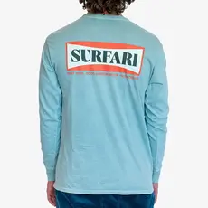 Surfari Surfari Board Logo L/S Tee Sage FINAL SALE