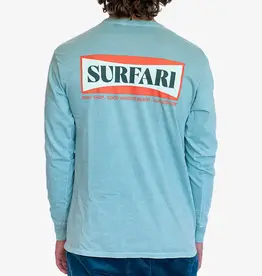 Surfari Board Logo L/S Tee Sage