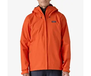 Patagonia Men's Torrentshell 3L Rain Jacket Pollinator Orange