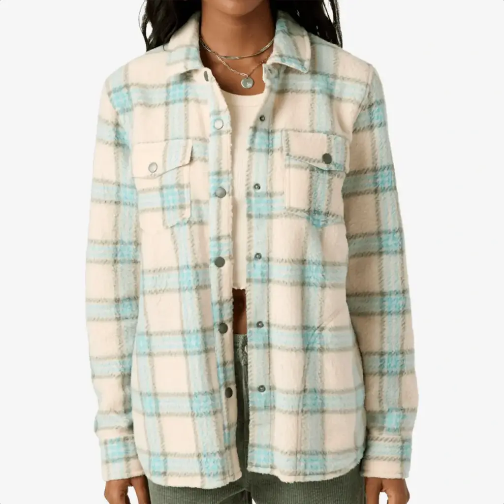 O'Neill O'Neill Zuma High Pile Long Sleeve Top Nile Blue
