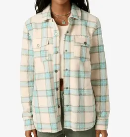 O'Neill Zuma High Pile Long Sleeve Top Nile Blue