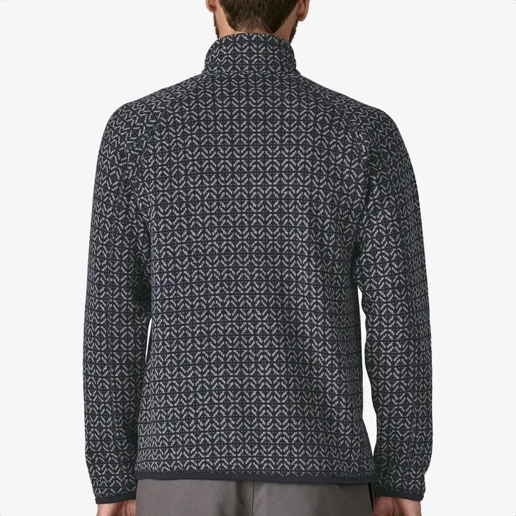 Patagonia Patagonia Men's Better Sweater 1/4 Zip Fleece Scales Sunken Blue