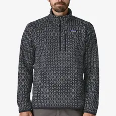 Patagonia Patagonia Men's Better Sweater 1/4 Zip Fleece Scales Sunken Blue