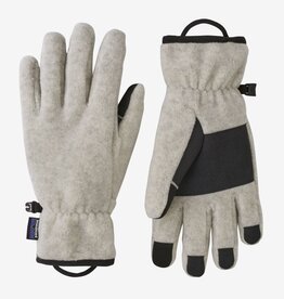 Patagonia Synchilla Fleece Gloves Oatmeal Heather