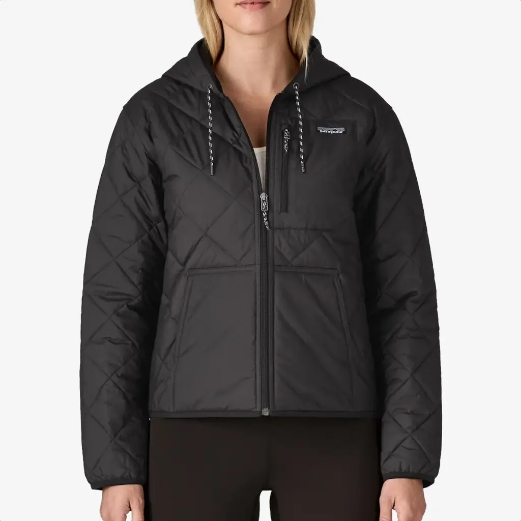 Patagonia Patagonia Women's Diamond Quilted Bomber Hoody Black
