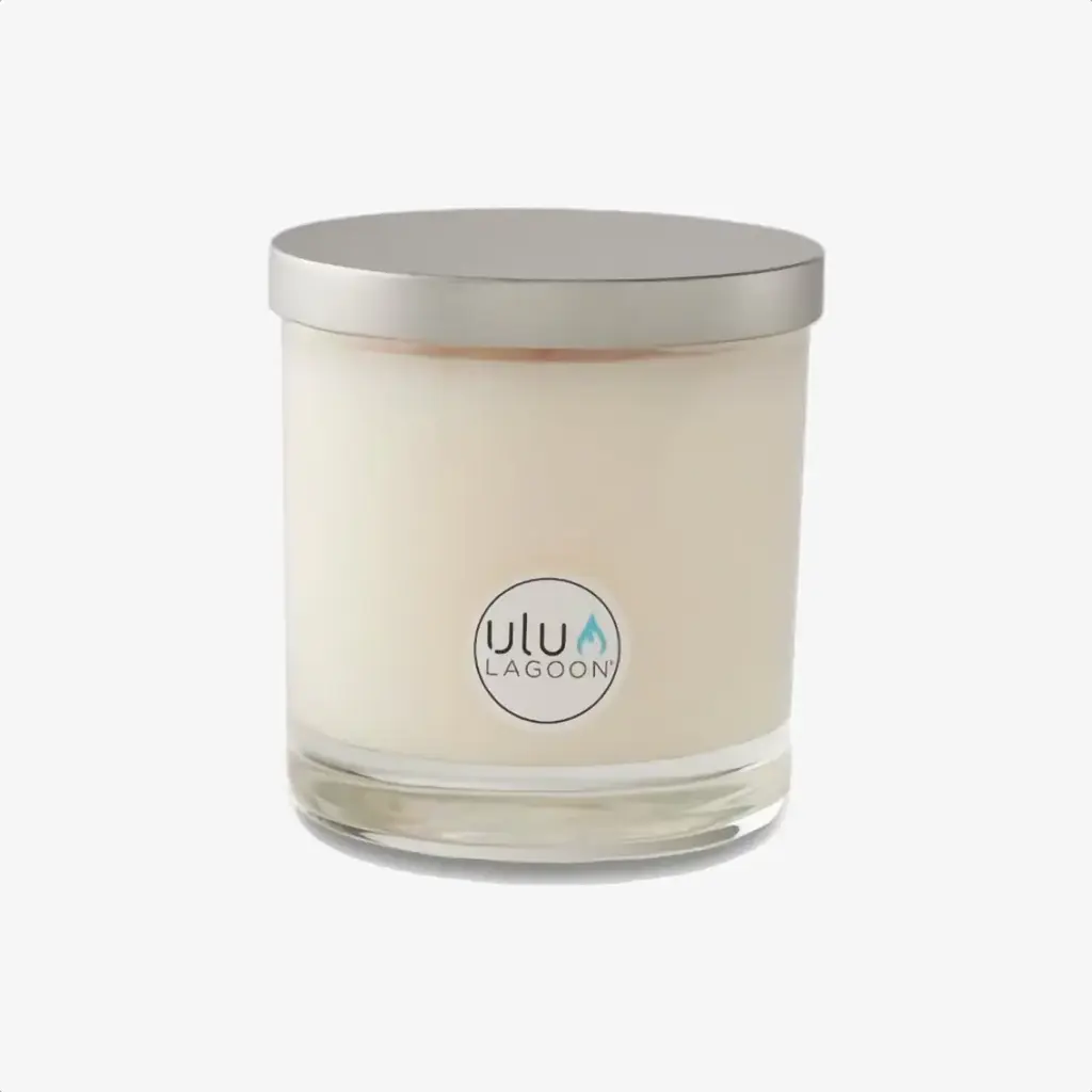 Ulu Lagoon Ulu Lagoon 11oz White Jar Candle Coconut