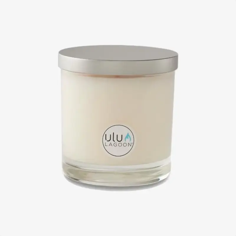 Ulu Lagoon 11oz White Jar Candle Coconut