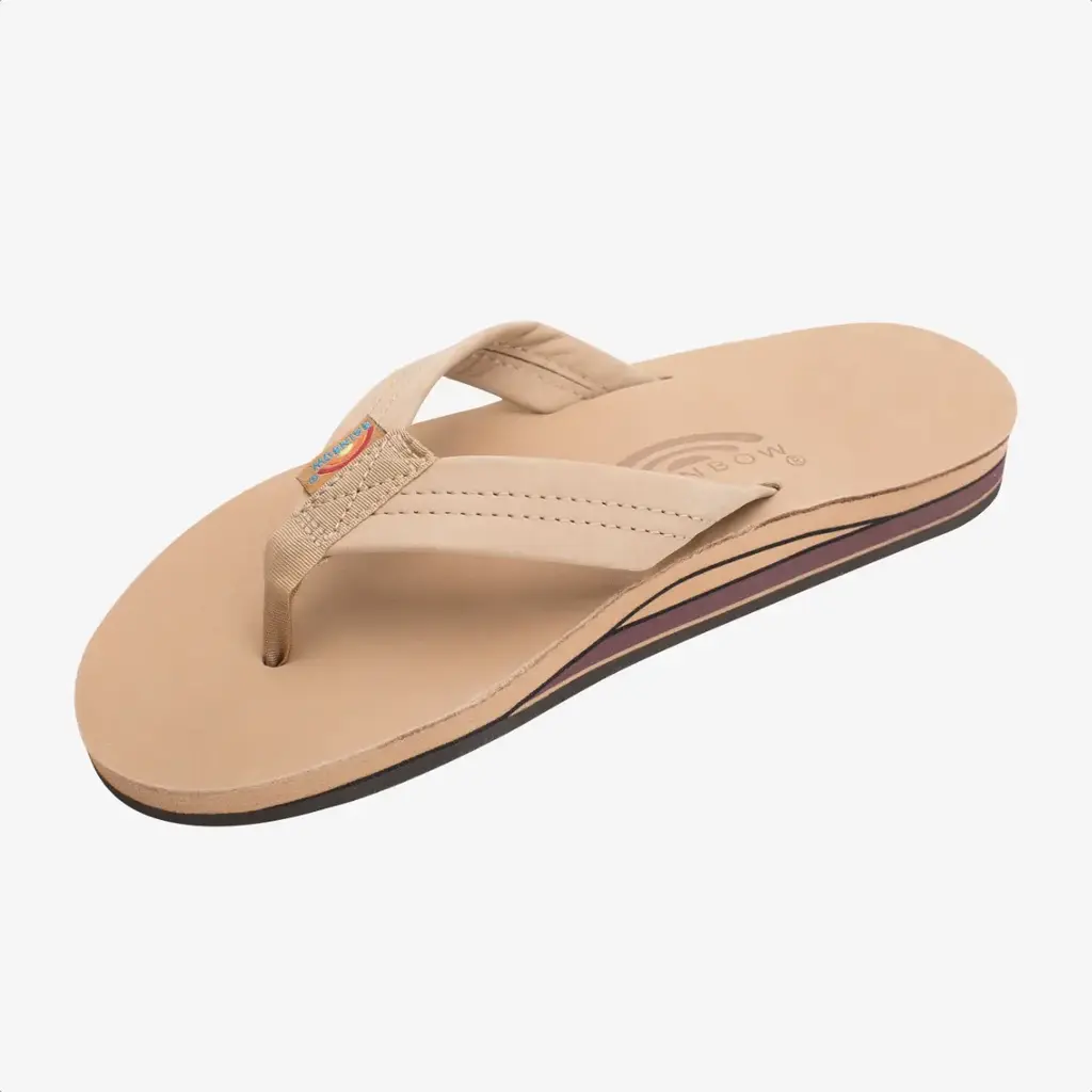 Rainbow Sandals Rainbow Sandals Men's Double Layer Premier Leather With Arch Support Sierra Brown