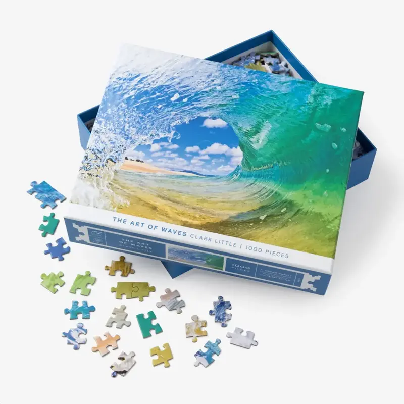 Penguin Random House LLC The Art of Waves Jigsaw Puzzle