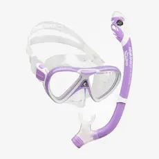 Cressi Cressi Kids' Pegaso Mask and Iguana Semi-Dry Snorkel