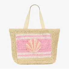 Kulani Kinis Kulani Kinis Straw Beach Tote Bag Shell Beach
