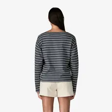 Patagonia Patagonia Women's Long-Sleeved Mariner Top Boat Stripe Smolder Blue