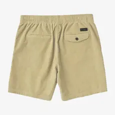 Vissla Vissla No See Ums Cord Eco 17" Elastic Walkshort Light Khaki