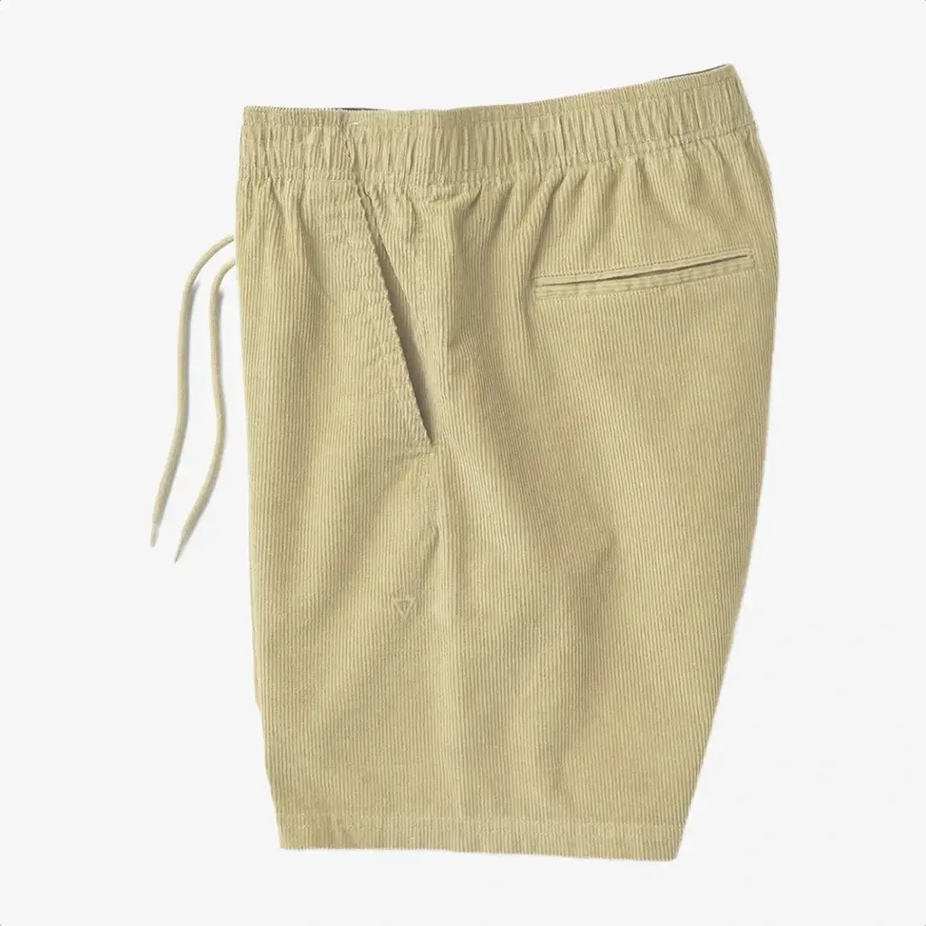 Vissla Vissla No See Ums Cord Eco 17" Elastic Walkshort Light Khaki
