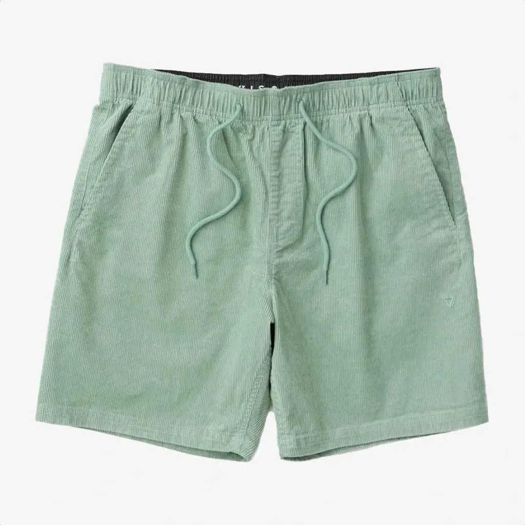 Vissla Vissla No See Ums Cord Eco 17" Elastic Walkshort Aloe