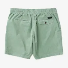 Vissla Vissla No See Ums Cord Eco 17" Elastic Walkshort Aloe