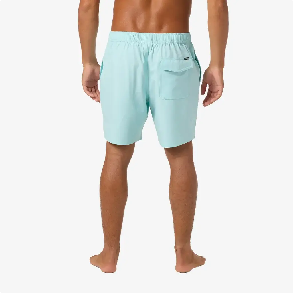 O'Neill O'Neill Lennox Hermosa Solid Volley 17" Swim Trunks Canal Blue