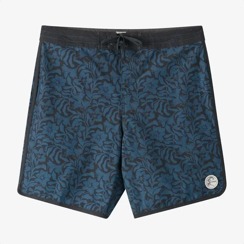 O'Neill O'Riginals Print Scallop 18" Boardshorts Blue FSN 2