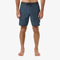 O'Neill O'Neill O'Riginals Print Scallop 18" Boardshorts Blue FSN 2