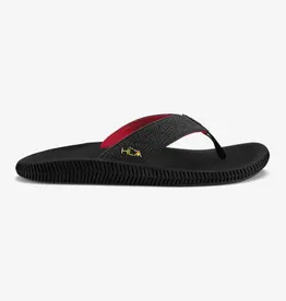 OluKai Ulele Men's Beach Sandal Black / HLA