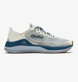 OluKai 'Ahi Men’s Performance Marine Shoe Blue Pearl / White Sand