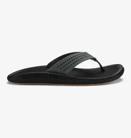 OluKai Ulele Men's Beach Sandal Lava Rock / Lava Rock