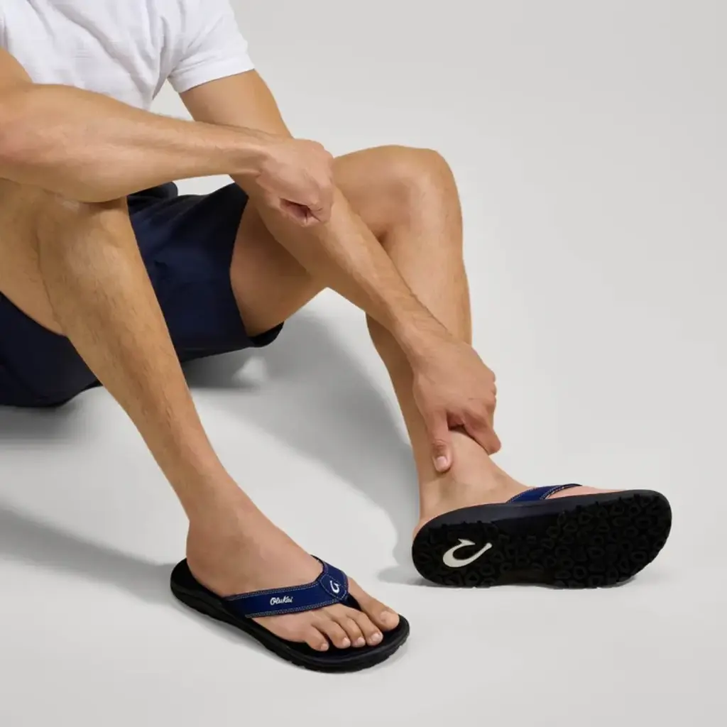OluKai OluKai 'Ohana Men's Beach Sandal Navy / Onyx