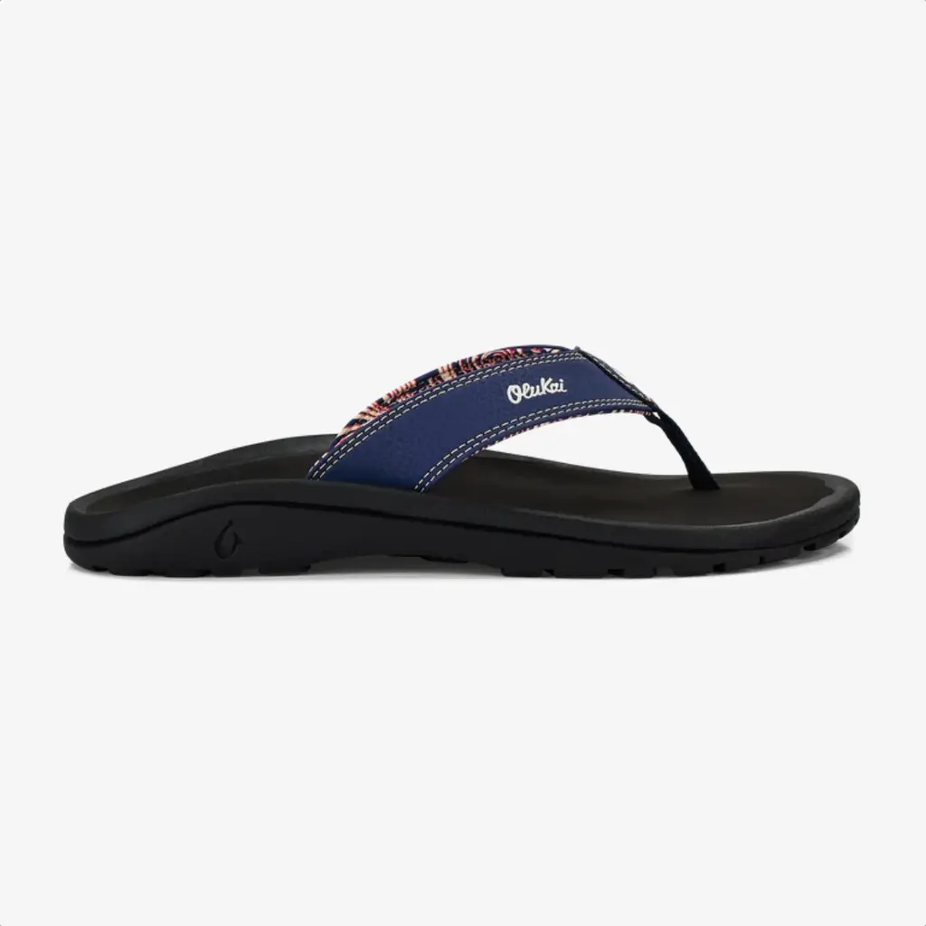 OluKai OluKai 'Ohana Men's Beach Sandal Navy / Onyx