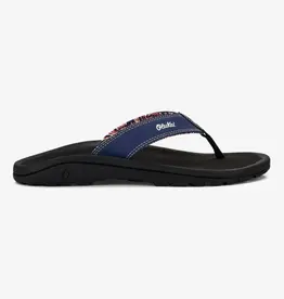 OluKai 'Ohana Men's Beach Sandal Navy / Onyx