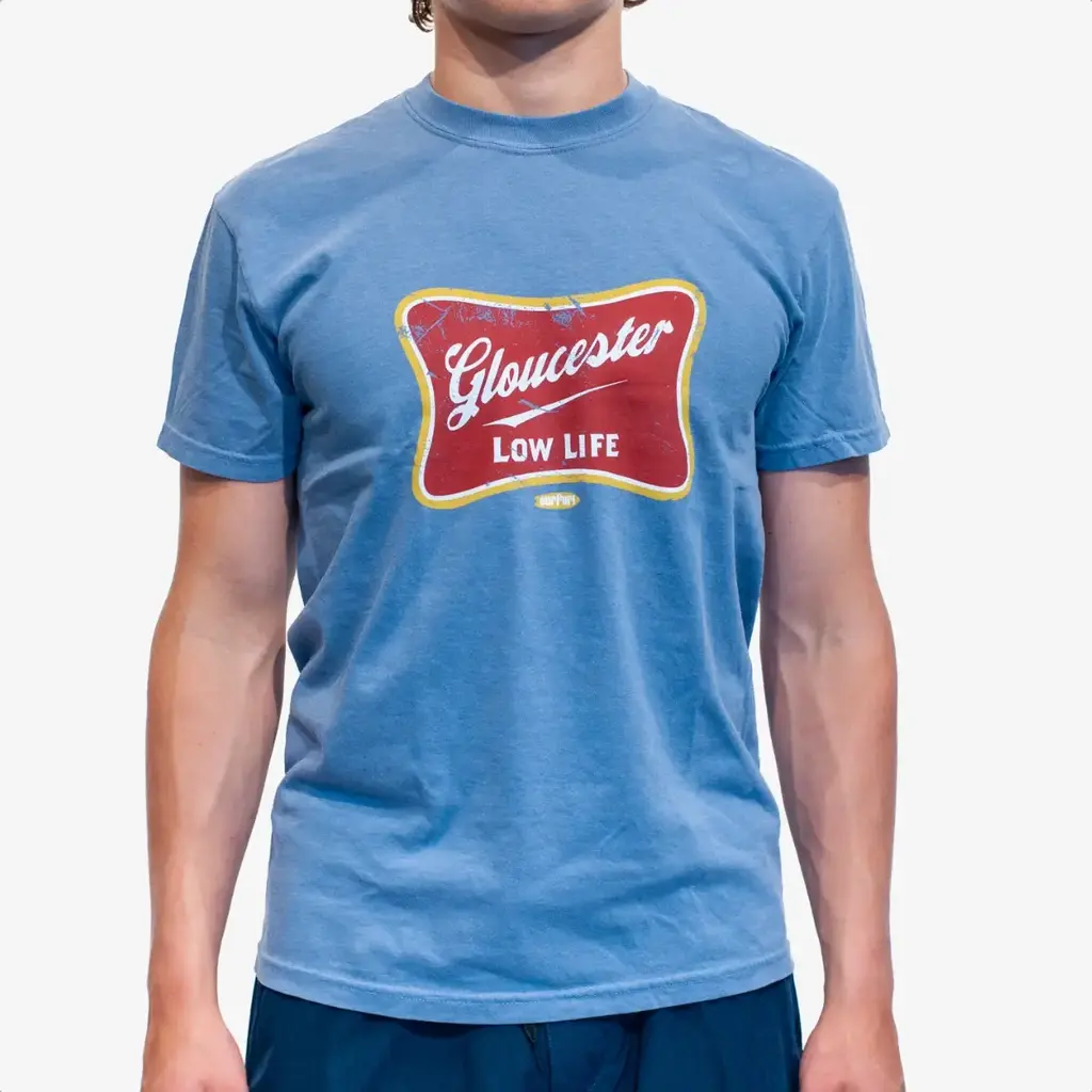 Surfari Surfari Gloucester Low Life T-shirt Blue Jean